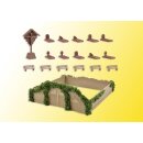 Vollmer 43861 H0 Deko-Set Friedhof