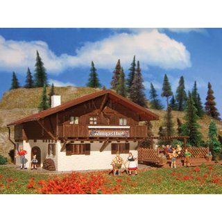 Vollmer 43960 H0 Almgasthof mit Holzterasse