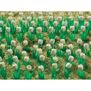 Vollmer 45125 H0 Tulpen weiß, 120 Stück