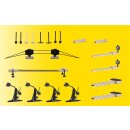 Vollmer 45136 H0 Deko-Set Bahnausstattung