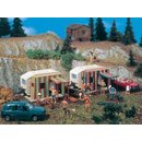Vollmer 45145 H0 Campingwagen, 2 Stück