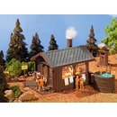 Vollmer 45146 H0 Sauna mit Zubehör und Bele