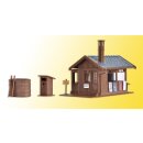 Vollmer 45146 H0 Sauna mit Zubehör und Bele