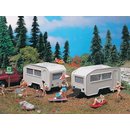 Vollmer 45147 H0 Wohnwagen, 2 Stück
