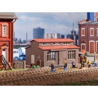 Vollmer 45622 H0 Gütschuppen für Gefahrgut