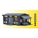 Vollmer 45622 H0 Gütschuppen für Gefahrgut