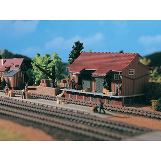 Vollmer 45701 H0 Güterschuppen mit Seitenra