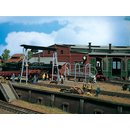 Vollmer 45747 H0 Rohrblasgerüst und Bockkra