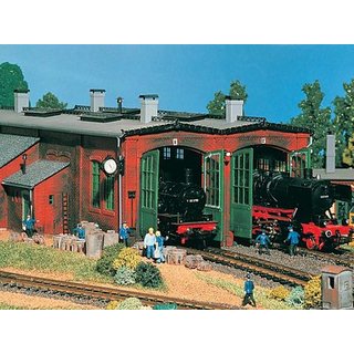 Vollmer 45752 H0 Ringlokschuppen mit Türsch