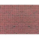 Vollmer 46042 H0 Mauerplatte Klinker rot
