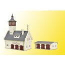 Vollmer 47781 N Dorffeuerwehr mit Garage, s
